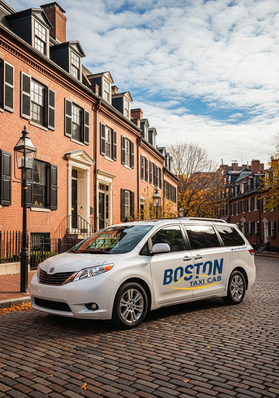 Boston Taxi Cab - Minivan