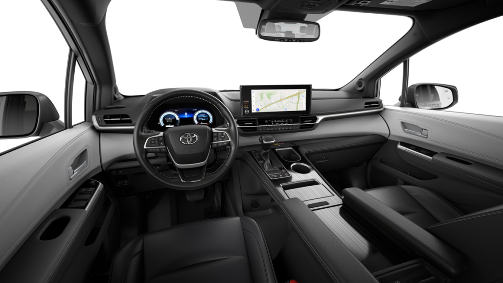 Interior View Of Boston Taxi